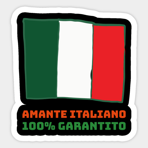 Italian Lover Sticker by MangoJonesLife